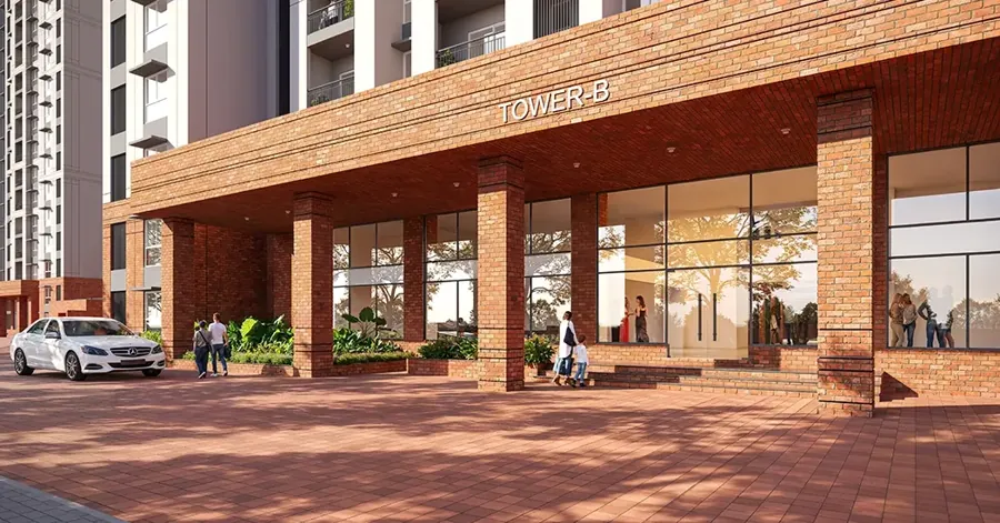 Brigade Kadugodi Whitefield Metro concept main entrance on Whitefield-Hoskote Main Road